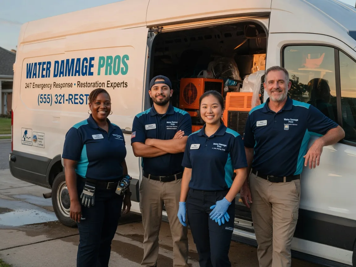 Water Damage Restoration company in Crary, ND
